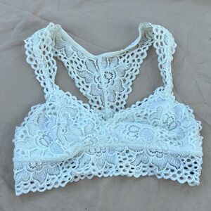 Aerie Lace Bralette - Cream